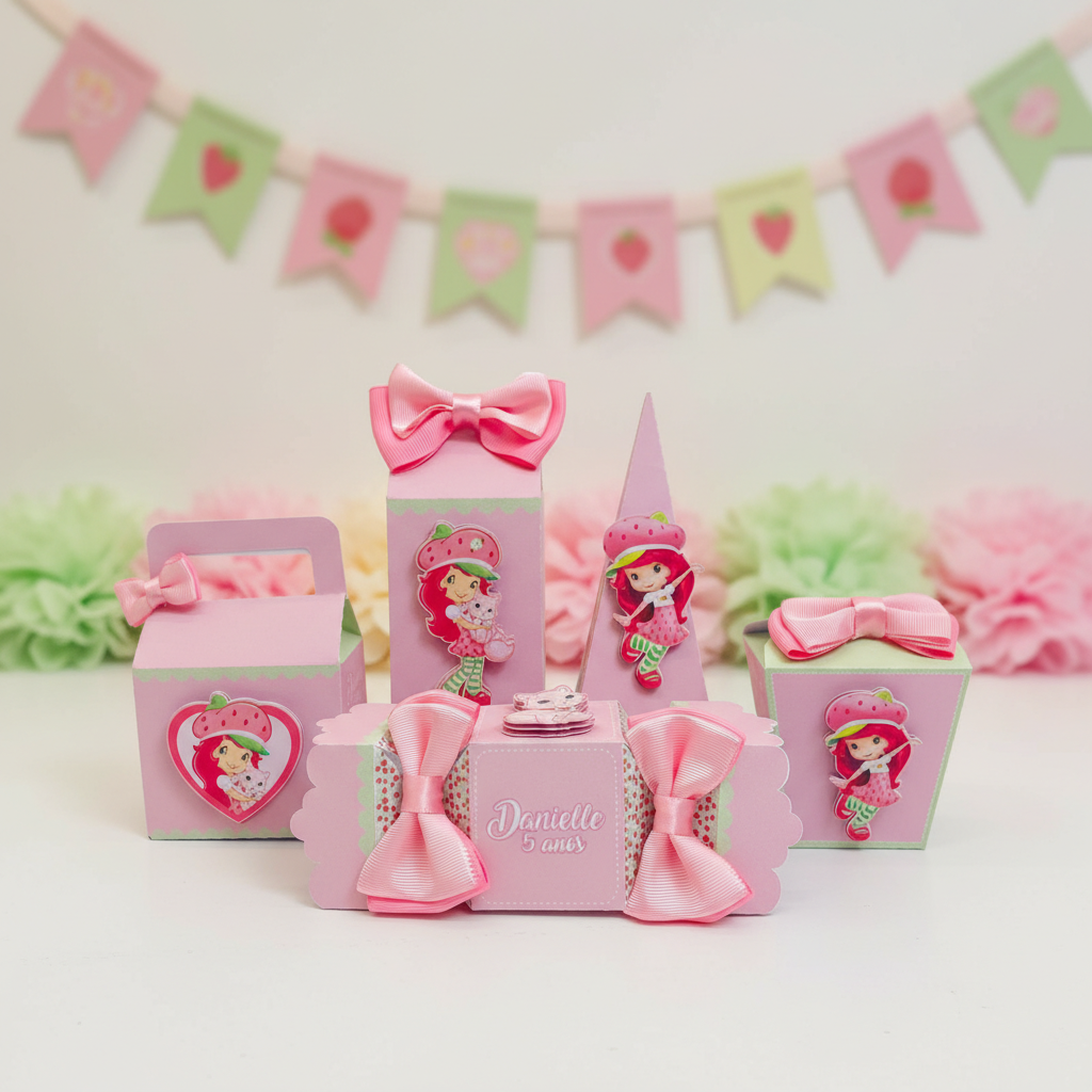 Moranguinho - Kit Festa Moranguinho - Kit Festa - Imagem 1