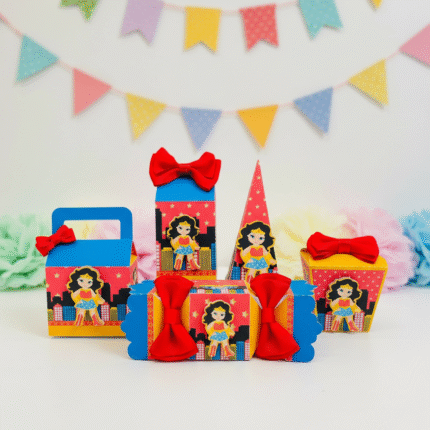 Mulher Maravilha - Kit Festa