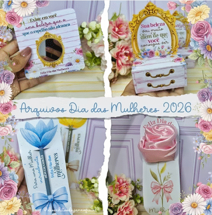 Dia das Mulheres 2026 – Desenhitos da Jana