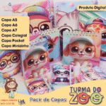PACK Capas – Turma do Zoo (Mimos Personalizados)