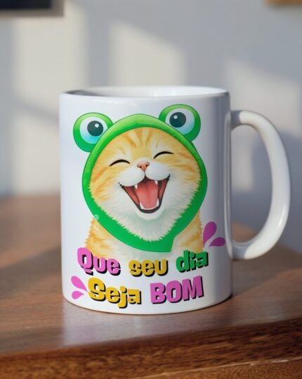 Que seu dia seja bom - Arte Caneca