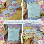 Sachê para Chá – Dia das Mulheres (Desenhitos da Jana)