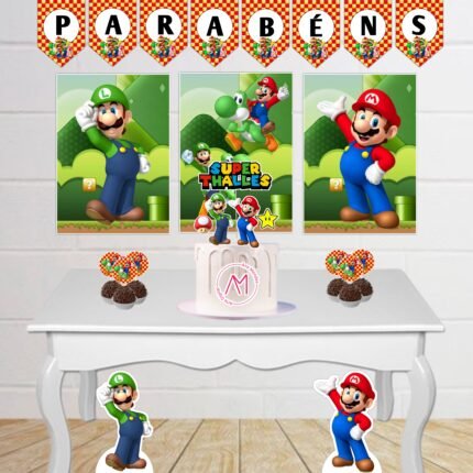 Super Mario - Kit festa
