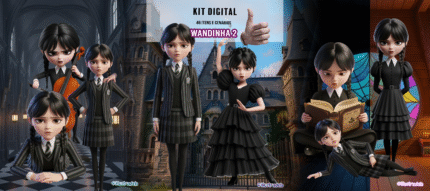 Wandinha - Kit Digital