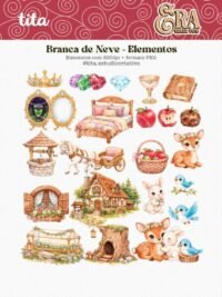 Era Uma Vez - Volume 1 ( Ariel + Bela + Branca de Neve) - Imagem 13