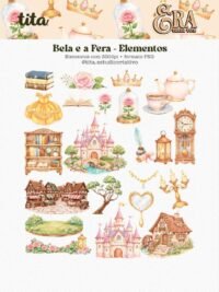 Era Uma Vez - Volume 1 ( Ariel + Bela + Branca de Neve) - Imagem 10