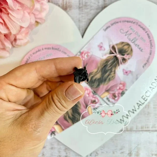 Tag Para Presilhas de Cabelo - Dia das Mulheres - Imagem 3