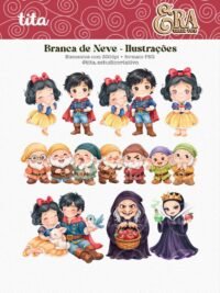Era Uma Vez - Volume 1 ( Ariel + Bela + Branca de Neve) - Imagem 16