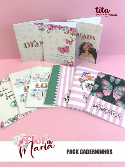 Flor de Maria – Caderninhos (Tita)