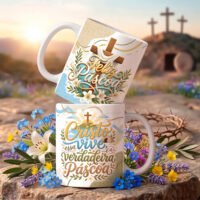 Verdadeira Páscoa 2.0 - Artes Para Canecas - Imagem 4