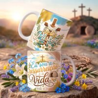Verdadeira Páscoa 2.0 - Artes Para Canecas - Imagem 9