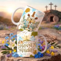 Verdadeira Páscoa 2.0 - Artes Para Canecas - Imagem 10