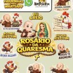 Figurinhas do Rosário da Quaresma - Frei Gilson
