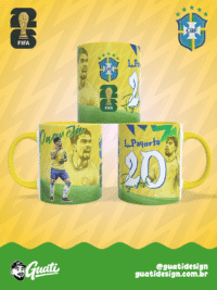 Copa do Mundo 2026 - Artes Para Canecas - Imagem 15