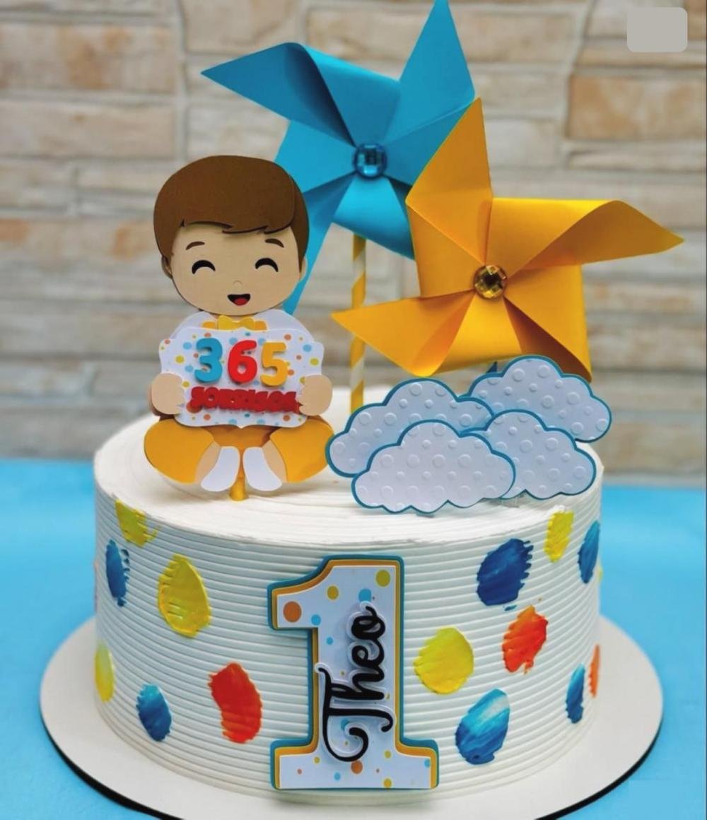 365 Sorrisos - Topo de Bolo 365 Sorrisos - Topo de Bolo - Imagem 1