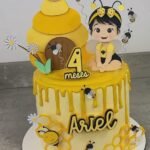 Abelhinha Ariel - Topo de Bolo