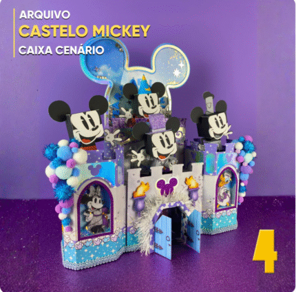 Caixa Castelo Mickey