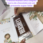 Capa para Barra de Chocolate – Páscoa