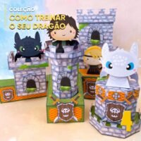 Coleção de Caixas Como Treinar o Seu Dragão