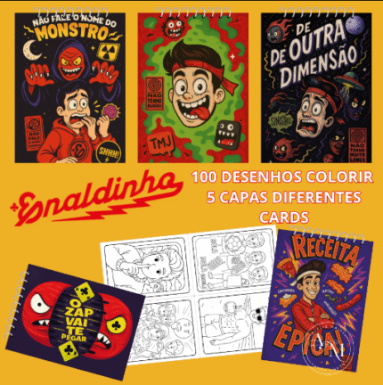 Enaldinho - Livro de Colorir