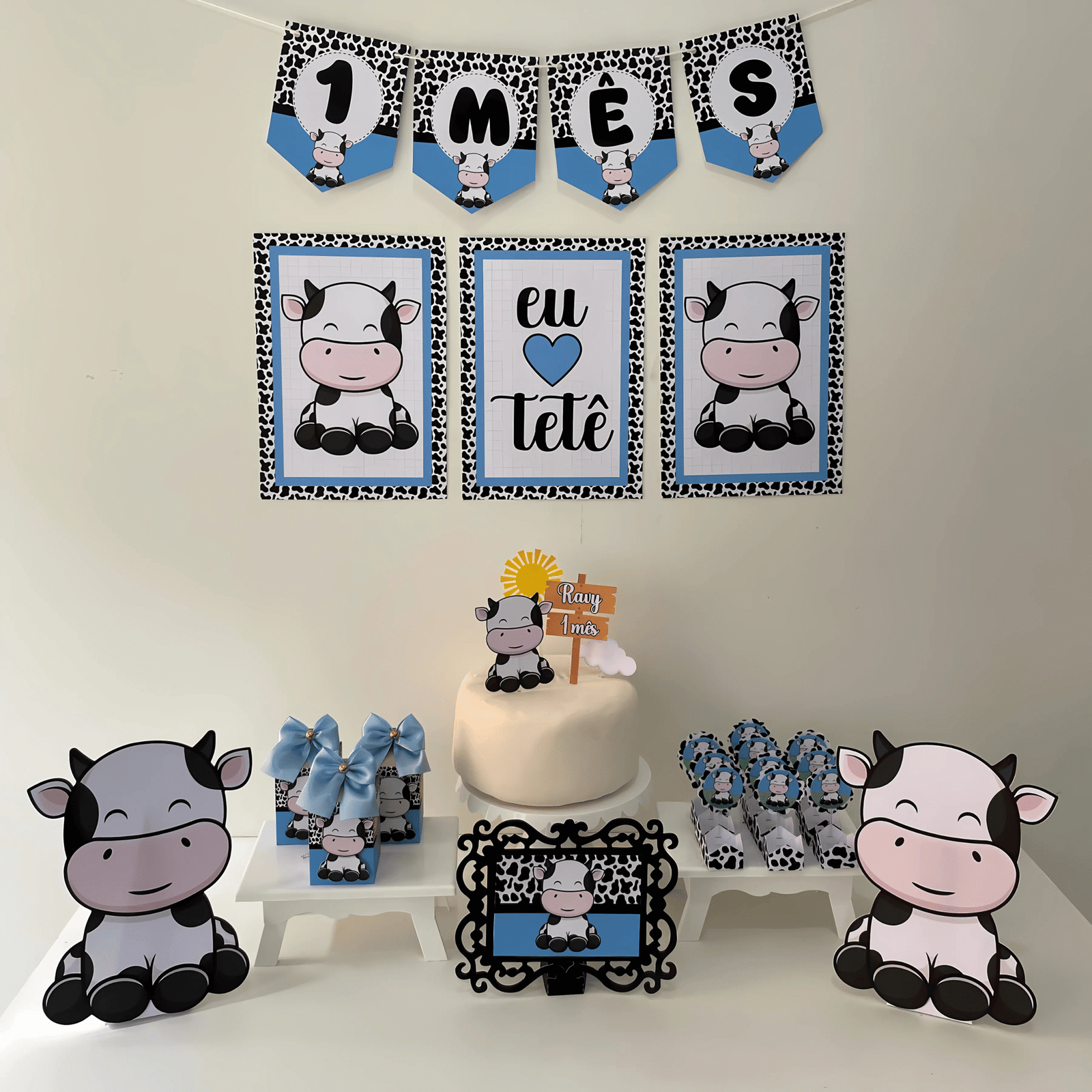 Eu Amo Tetê Menino - Kit Festa Eu Amo Tetê Menino - Kit Festa - Imagem 1