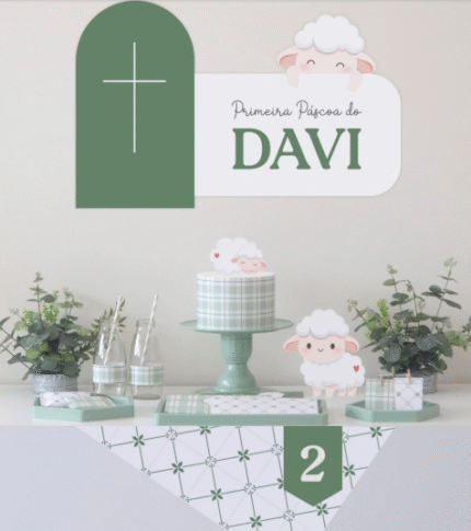 Festa Páscoa – Ovelhinha