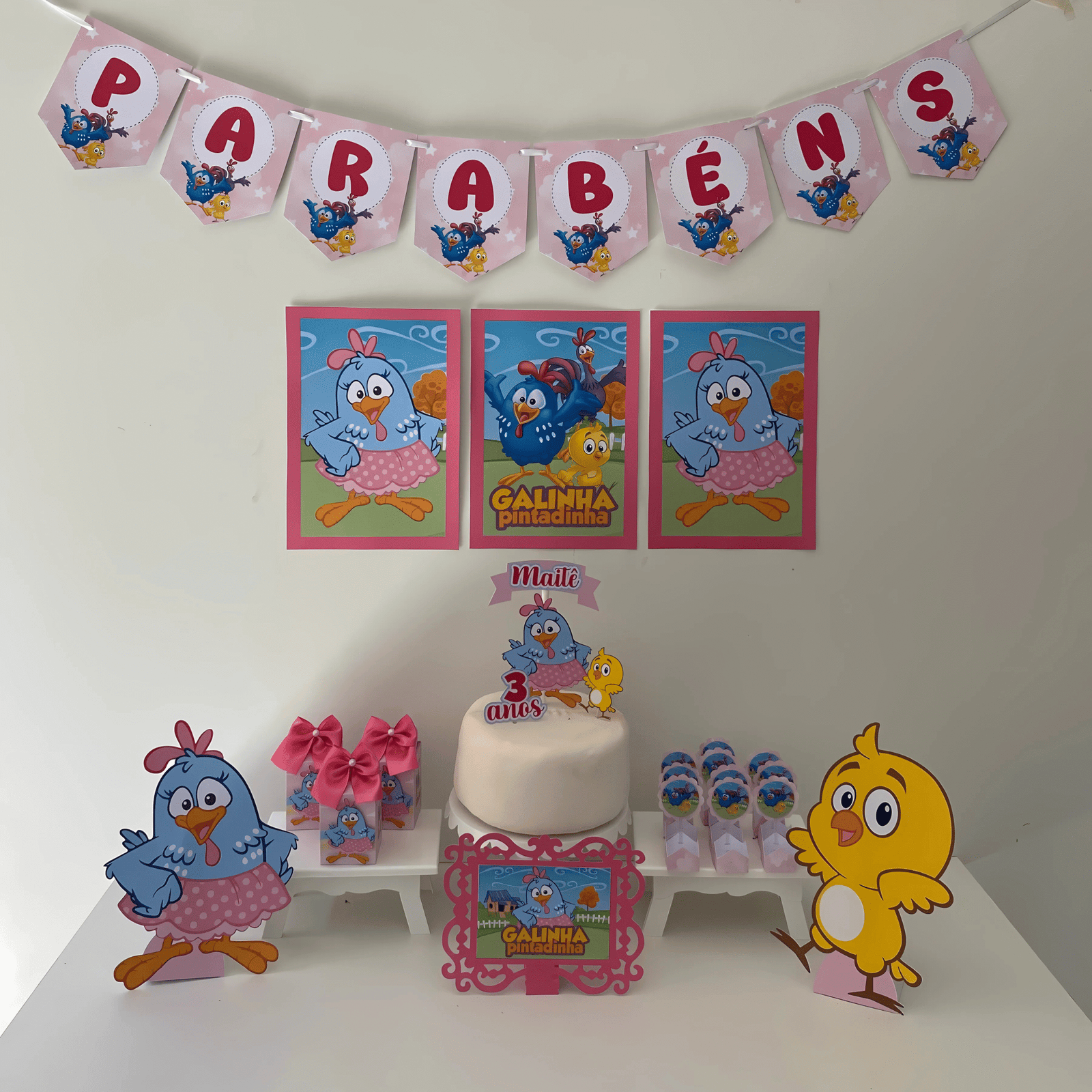 Galinha Pintadinha - Kit Festa Galinha Pintadinha - Kit Festa - Imagem 1