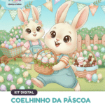 Coelhinho da Páscoa - Kit Digital