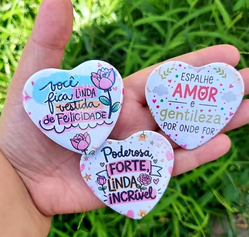 Link Canva -Button Coração