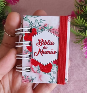 Mini Bíblia Chaveiro – Dia Das Mães