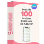 Pack de Moldes Editáveis no Celular