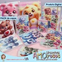 PACK de CAPAS – Ursinhos Amorosos (Mimos Personalizados)