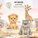 Safari Baby - Kit Digital