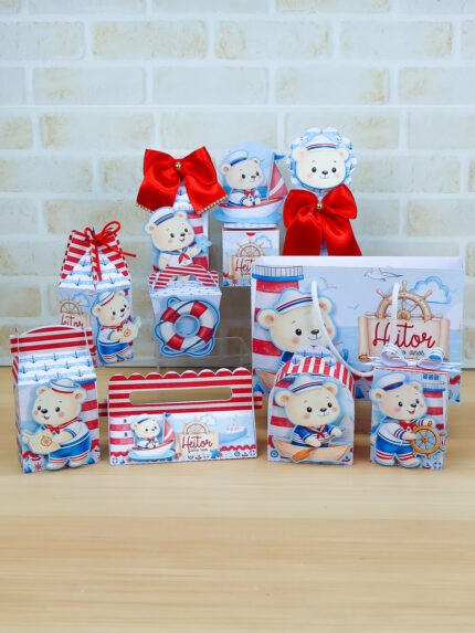 Ursinho Marinheiro - Kit Festa