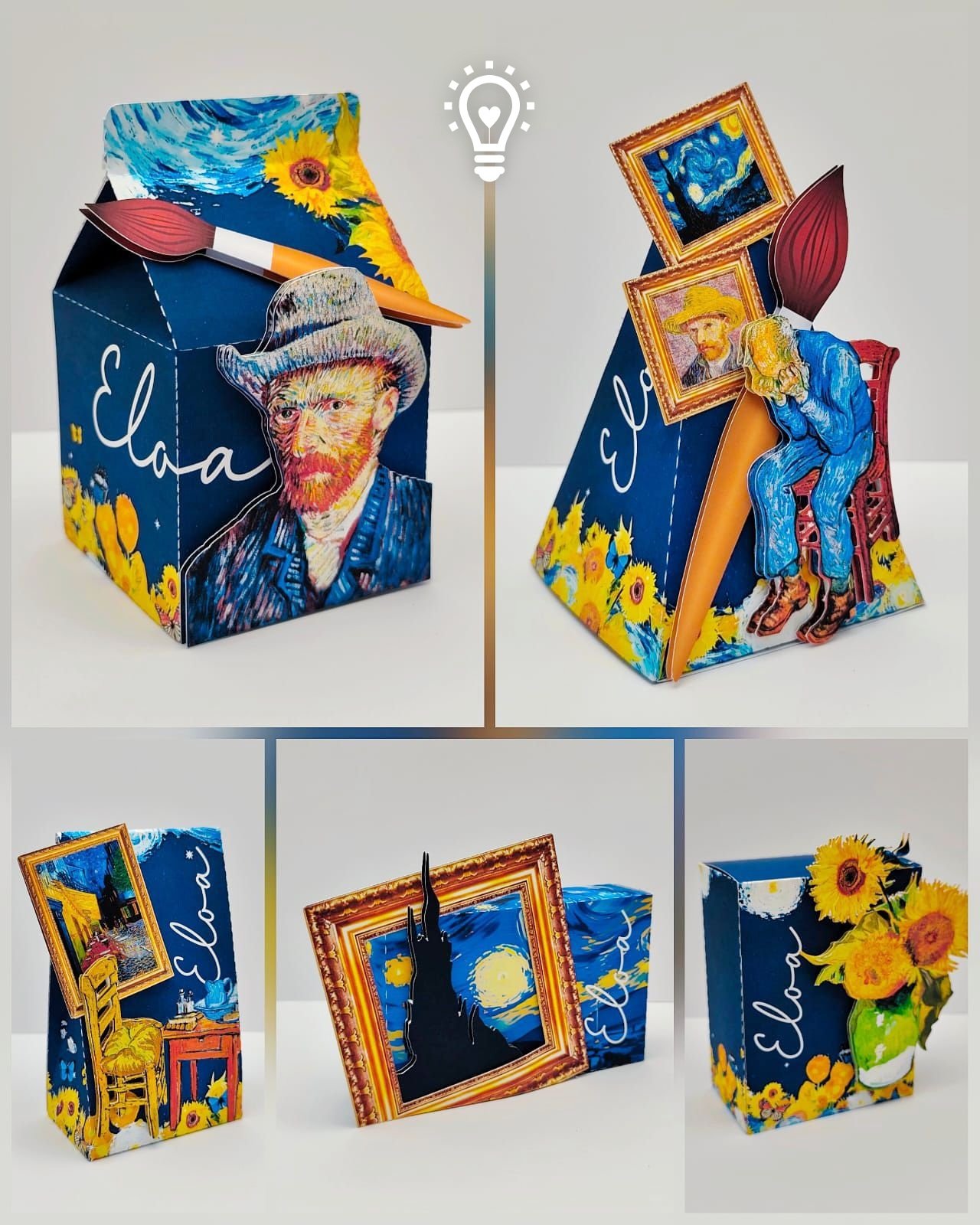 Vincent Van Gogh – Kit Festa Pronta Vincent Van Gogh – Kit Festa Pronta - Imagem 1