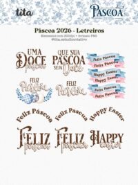 Páscoa 2026 - Combo Ilustrações Coelhos (Tita) - Imagem 8