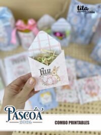 Páscoa 2026 – Combo Printables Coelhos + Jesus (Tita) - Imagem 7