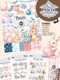 Páscoa 2026 - Combo Ilustrações Coelhos (Tita)