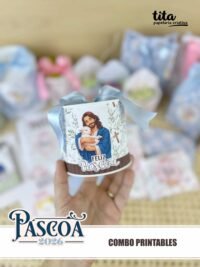 Páscoa 2026 – Combo Printables Coelhos + Jesus (Tita) - Imagem 10