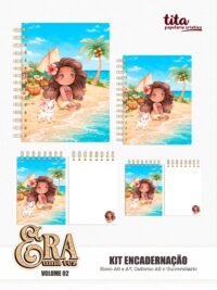 Era Uma Vez – Kit Encadernação – Volume 2 – Cinderela, Moana e Rapunzel (Tita) - Imagem 7