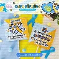 Capa Pirulito Síndrome de Down