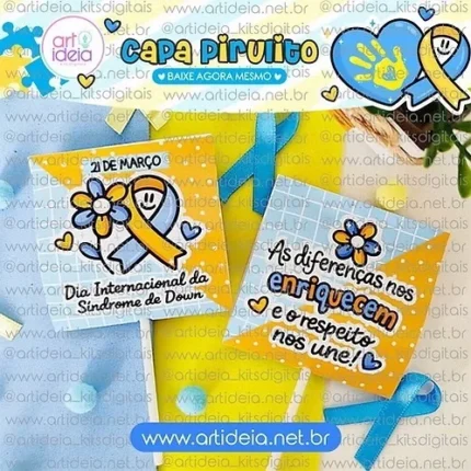 Capa Pirulito Síndrome de Down