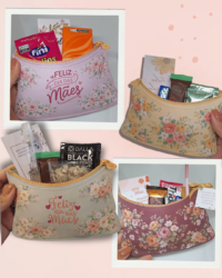 Bolsinha Encanto - Dia das Mães