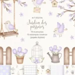 Jardim dos Pássaros Lilás