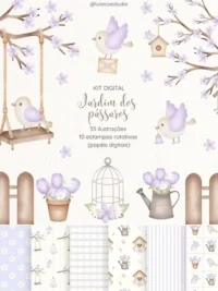 Jardim dos Pássaros Lilás