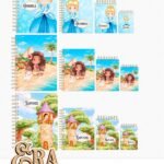 Era Uma Vez – Kit Encadernação – Volume 2 – Cinderela, Moana e Rapunzel (Tita)