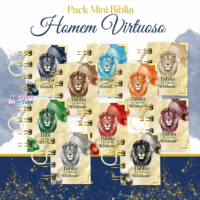 Pack Mini Bíblia Homem Virtuoso