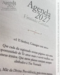 Agenda com Versículos Católicos 2027 - Imagem 4