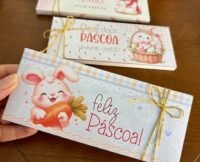 Caixa Barra de Chocolate Páscoa - Imagem 3