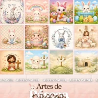 Artes Painel Páscoa - Imagem 2